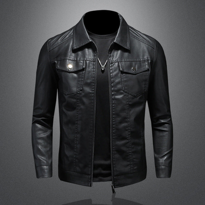 Dante Bellini | Premium Winter Leather Jacket For Men