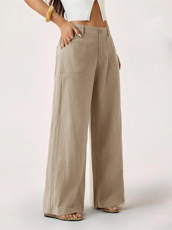 Palazzo Linen Pants