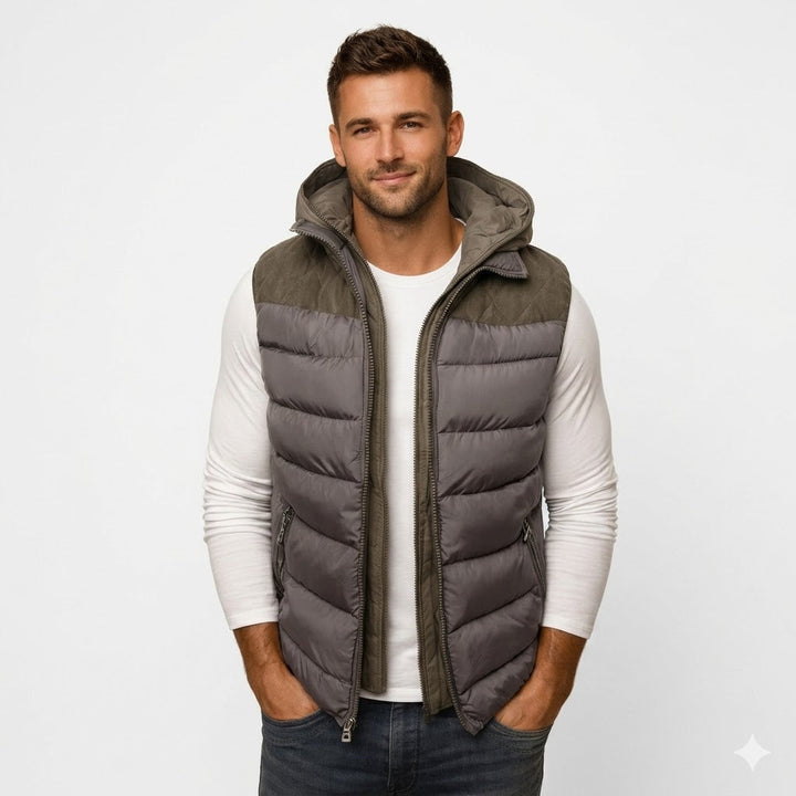 Luca Moretti | Luxury Puffer Vest For Men