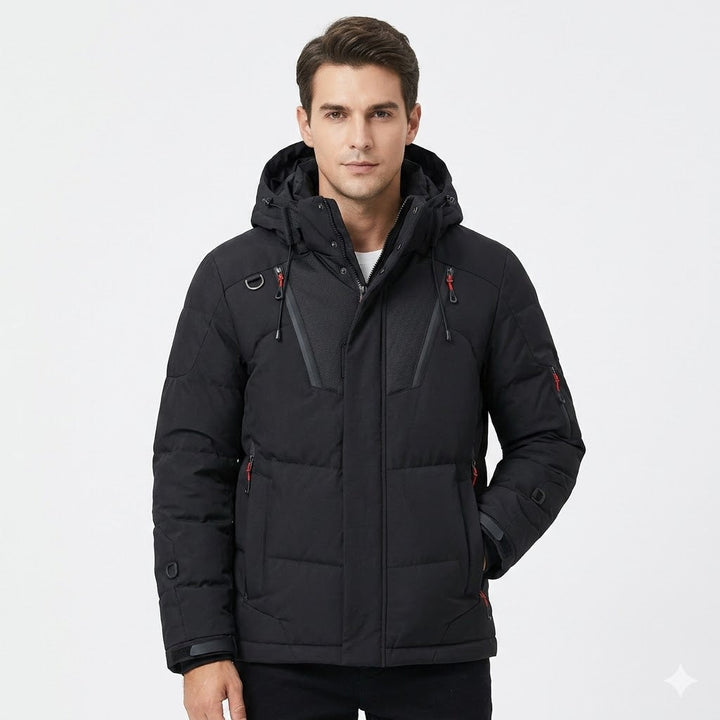Alexander Romano | Luxury Hooded Down Jacket For Men