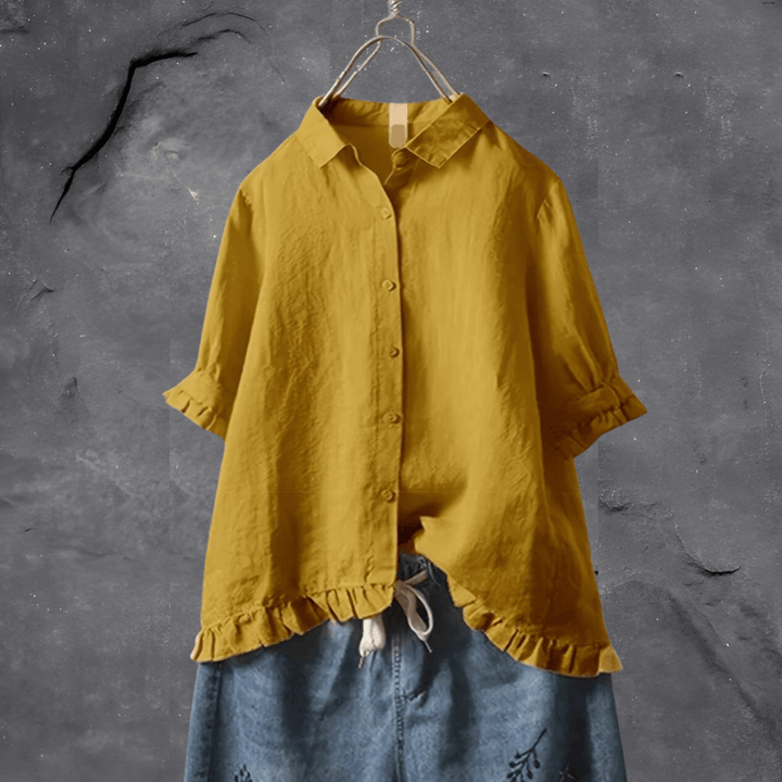 Marée Linen Blouse