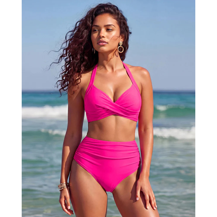 Luna 2-in-1 High-Waisted Tummy Control Bikini