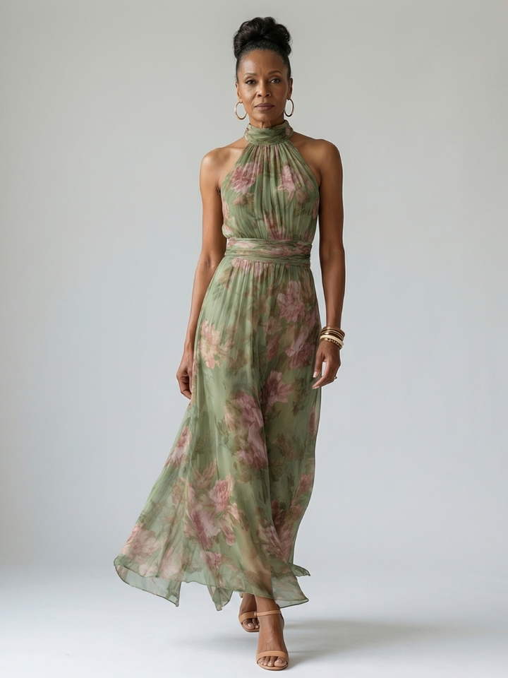 MACY | Midi Halter Dress