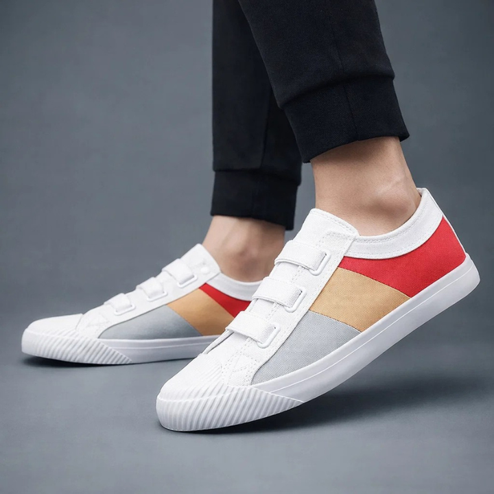 Claude Monet Canvas Sneakers