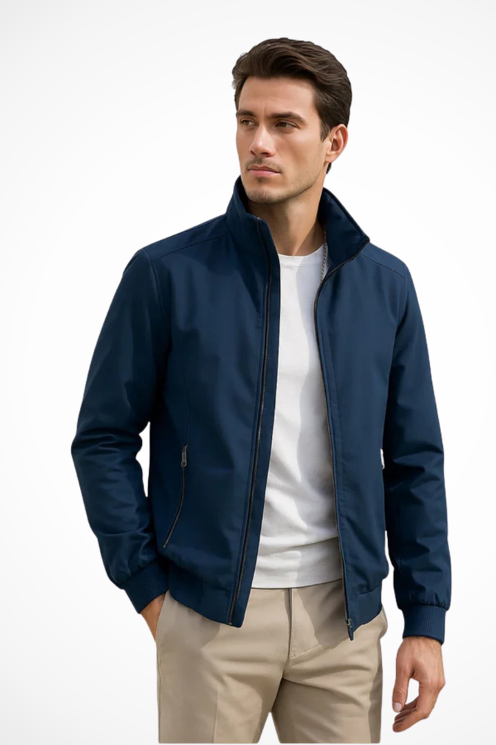 Ethan Laurent | Minimalist Zip Jacket For Men