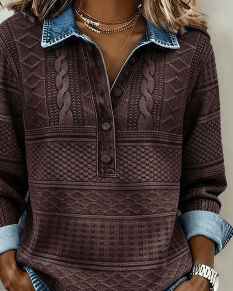 The Cable Knit Henley