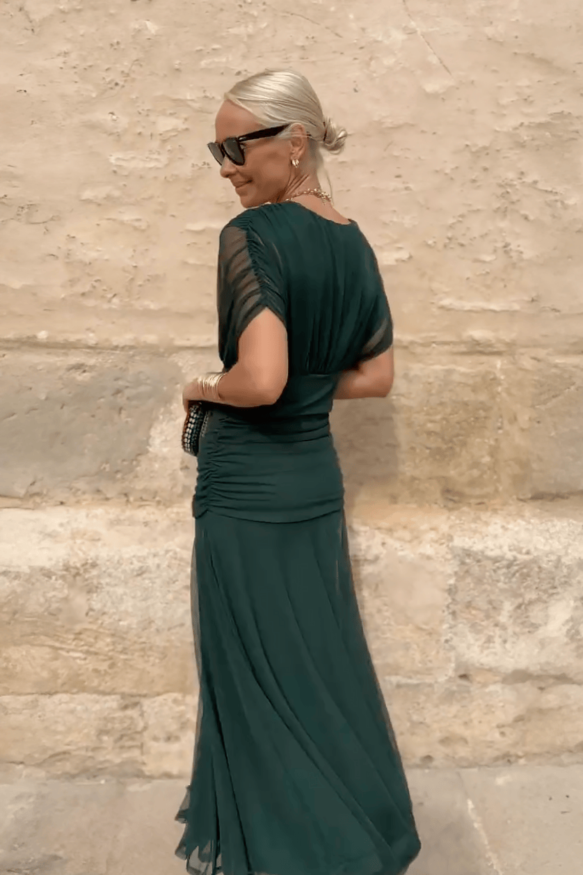 The Draped Occasion Maxi