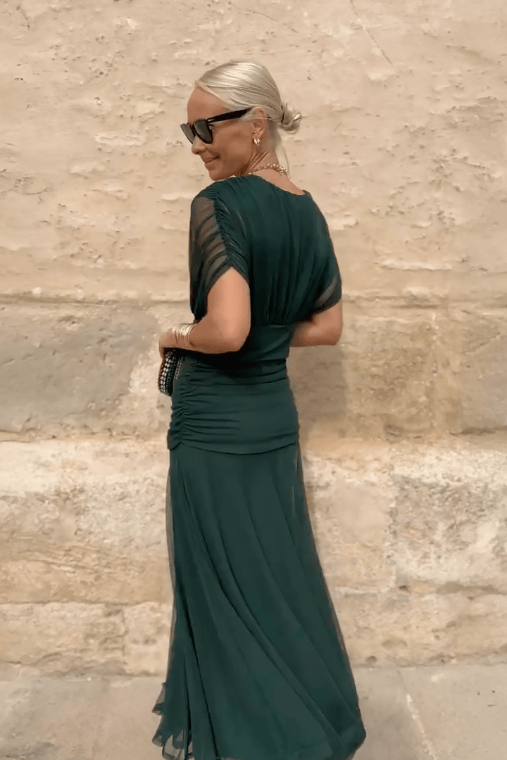 The Draped Occasion Maxi