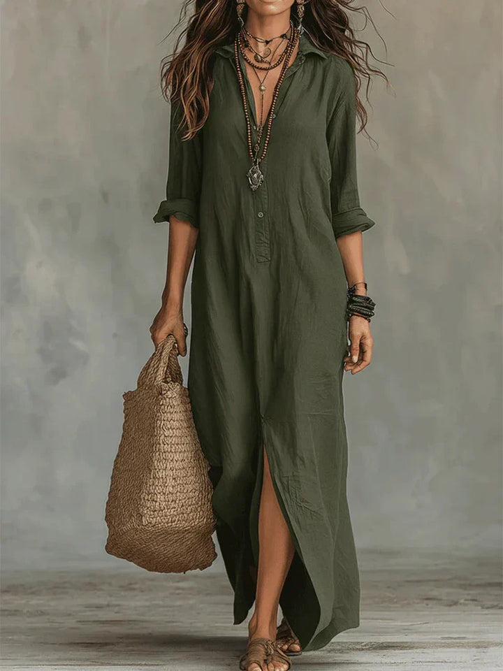 WILLOW | Effortless Maxi Dress with Flattering Silhouette Versatile for Everyday Wear