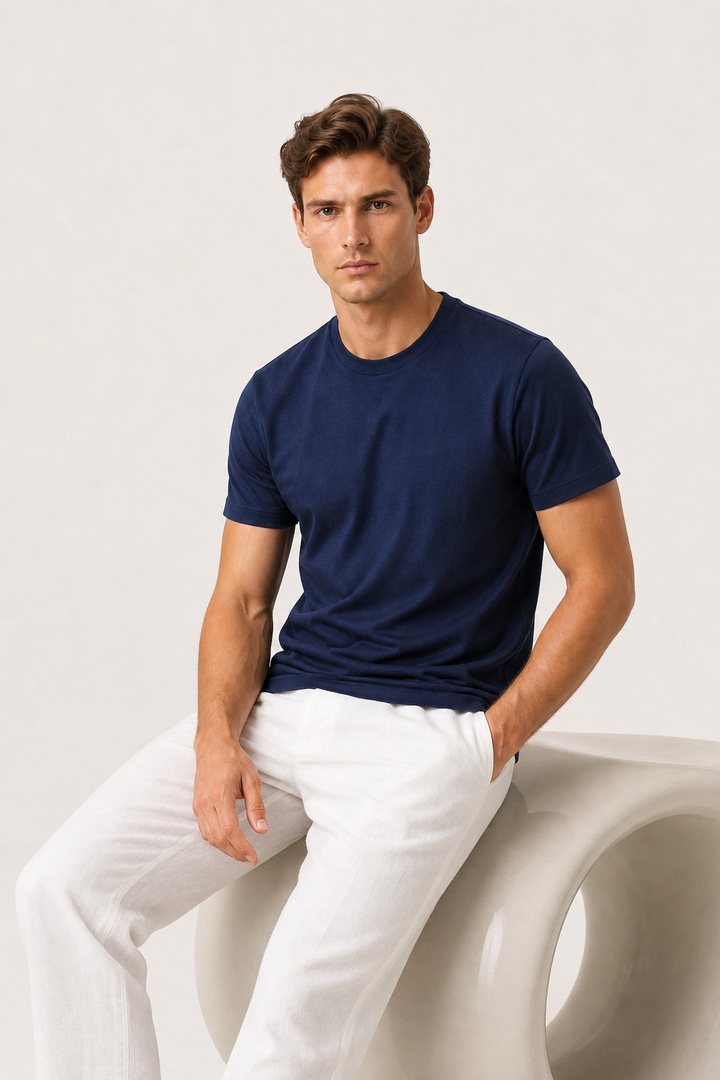 Azuro Tee Navy