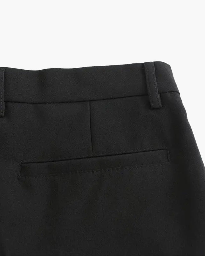 Giovanni Bellucci | Tailored Slim Fit Trousers with Refined Structure For Men