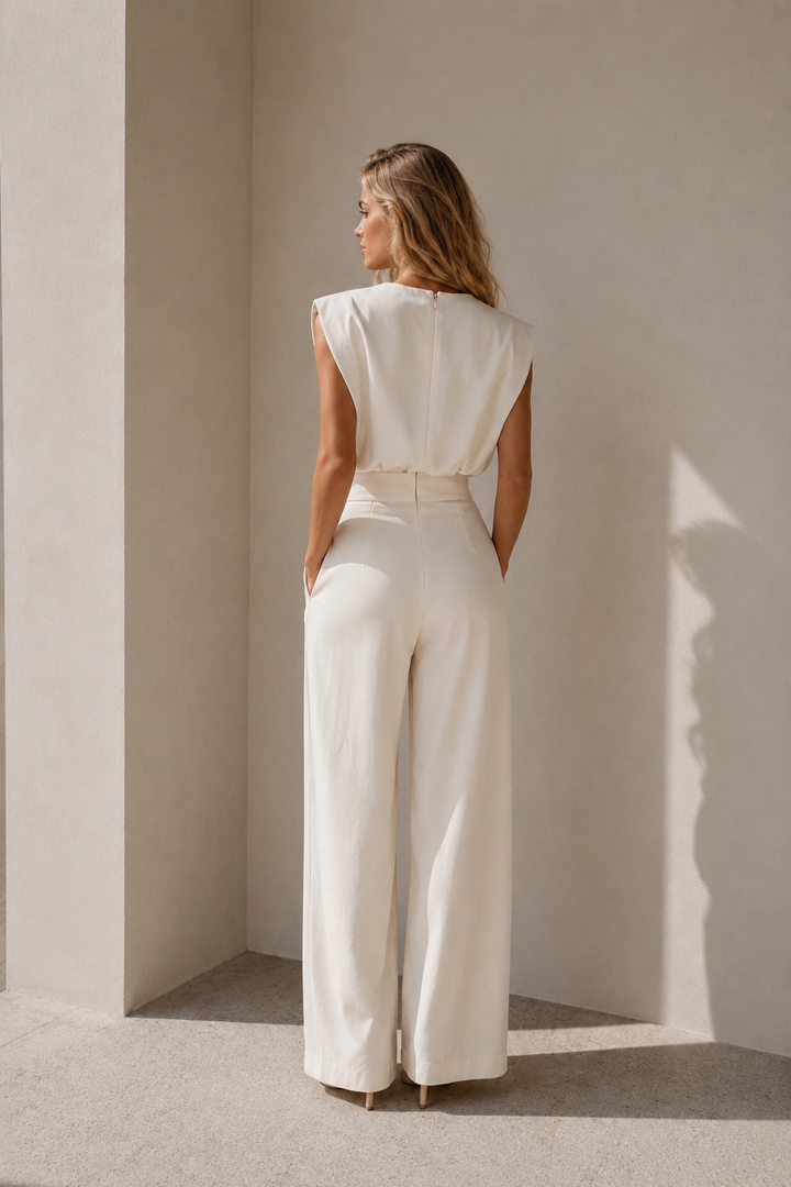 Valeria Linen Mono Suit