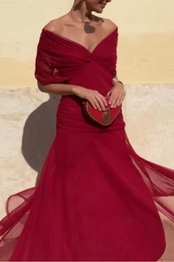 The Draped Occasion Maxi