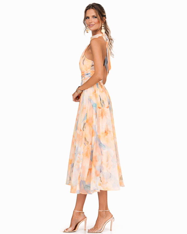 Belle Watercolor Dress