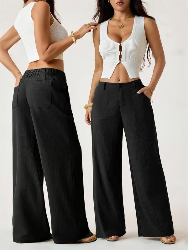 Palazzo Linen Pants