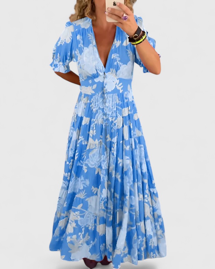 Florine Floral Maxi Dress