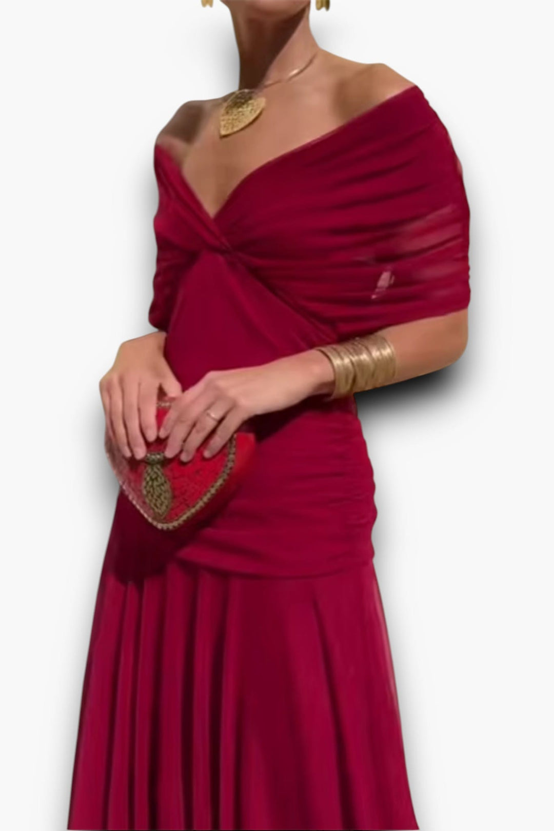 The Draped Occasion Maxi