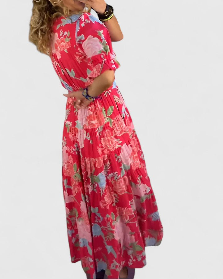 Florine Floral Maxi Dress