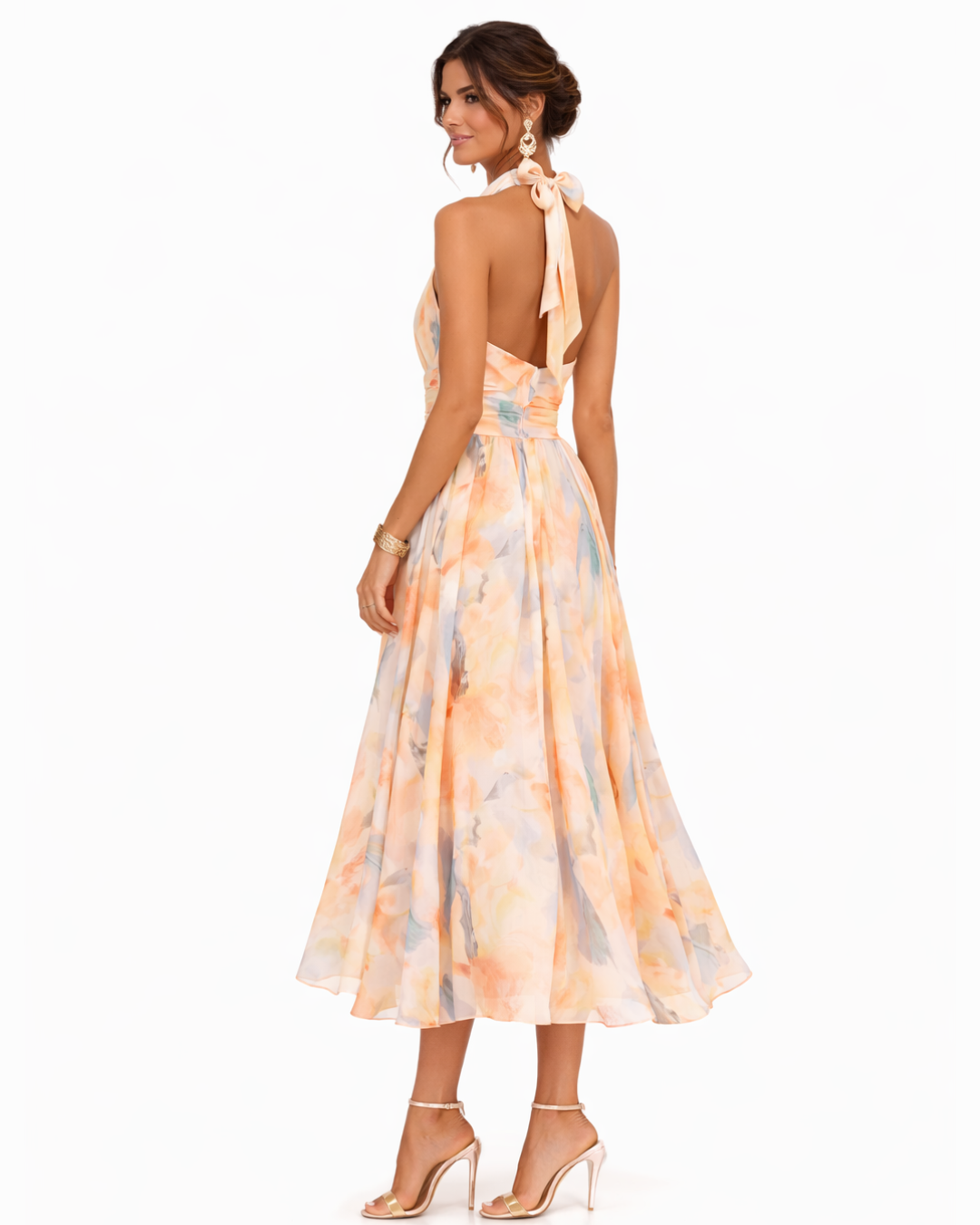 Belle Watercolor Dress