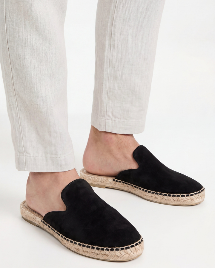 Portofino Yacht Mule - Black
