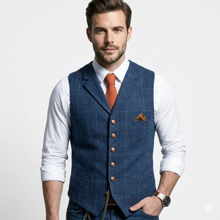 Luca Moretti | Classic Formal Vest For Men