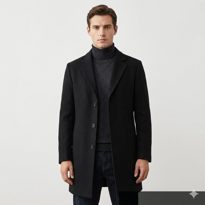 Julien Moreau | Luxury Tailored Wool Coat For Men