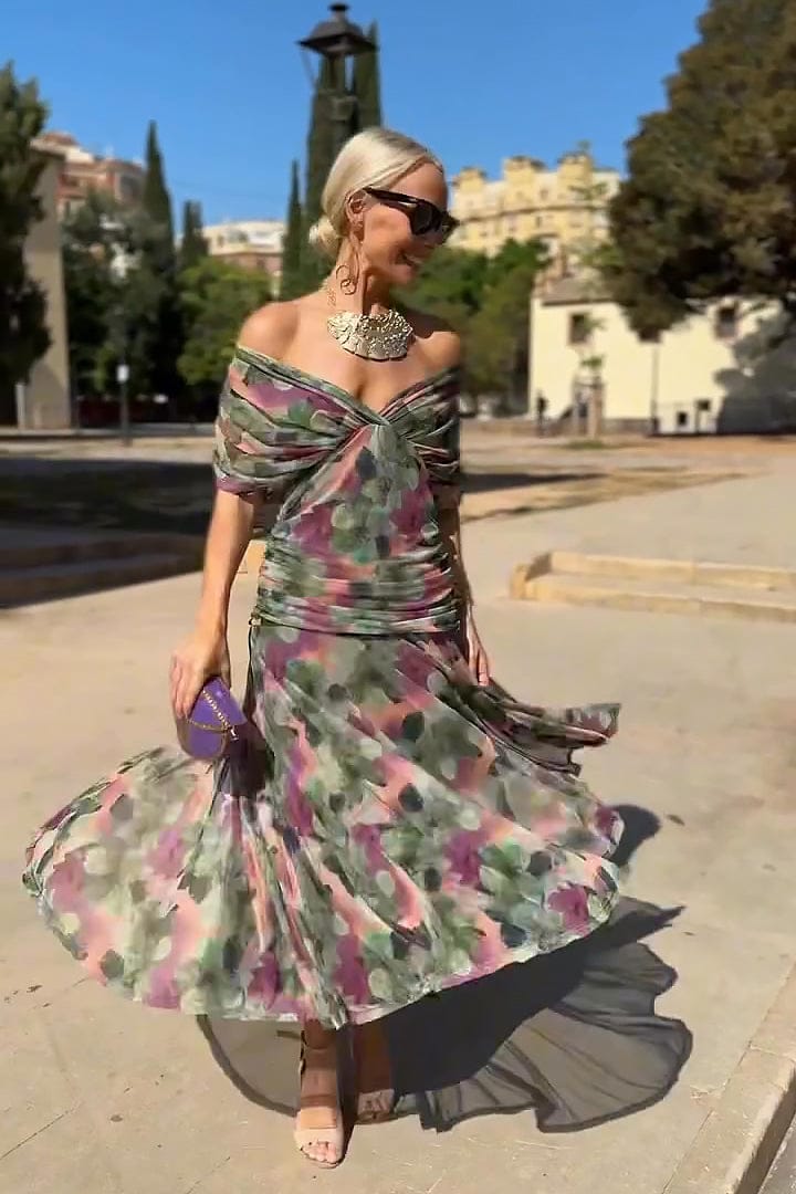 The Draped Occasion Maxi
