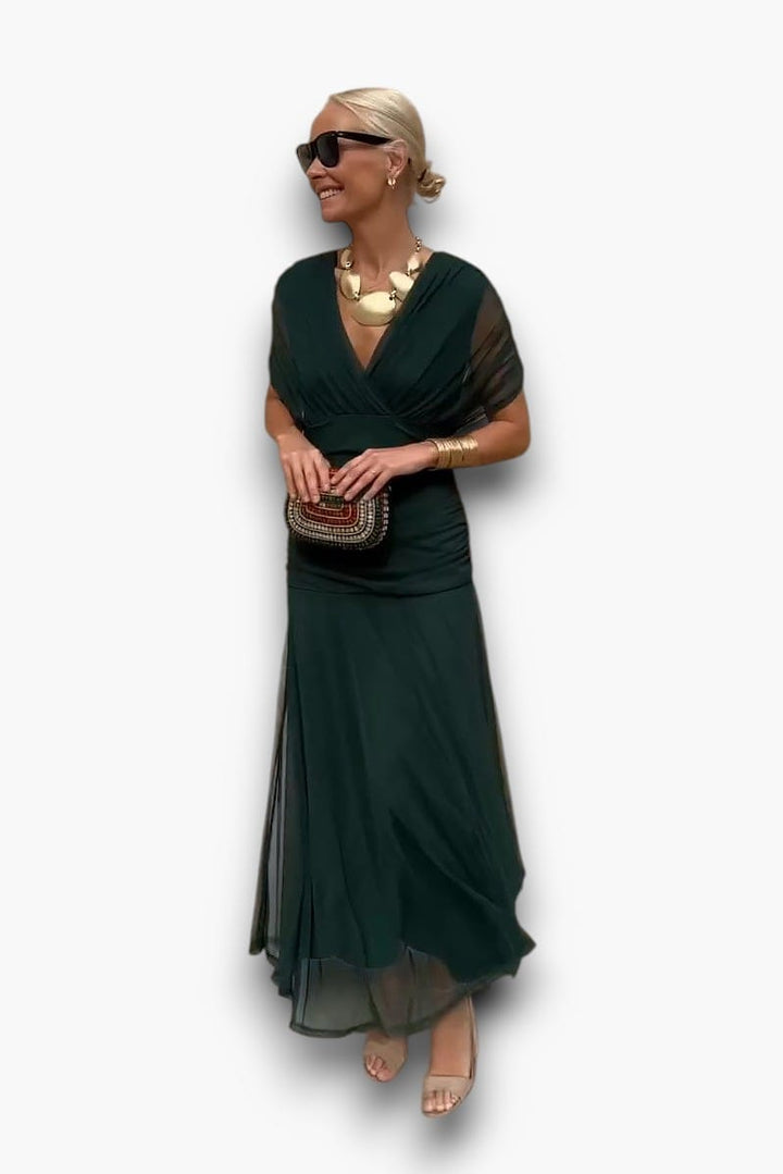 The Draped Occasion Maxi