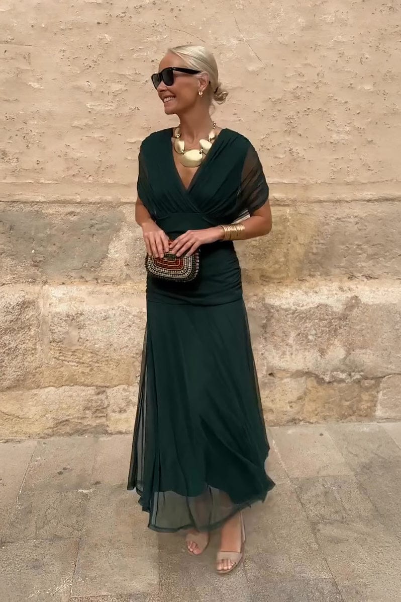 The Draped Occasion Maxi