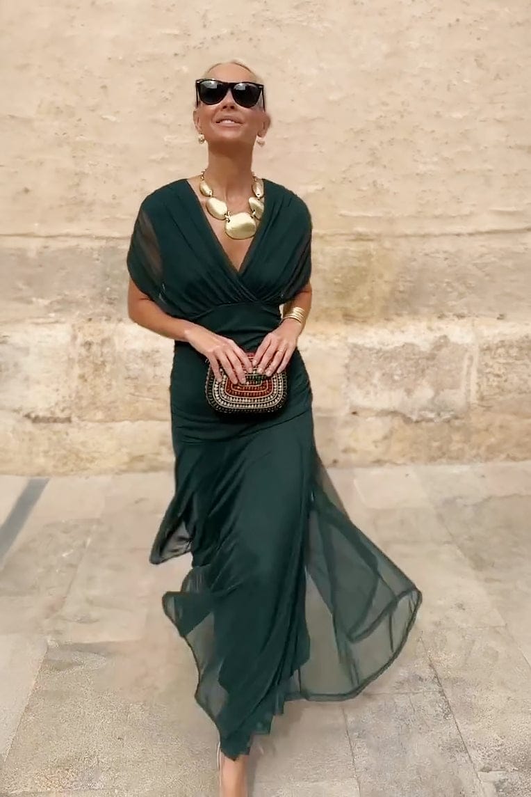The Draped Occasion Maxi