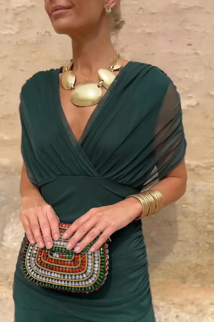 The Draped Occasion Maxi