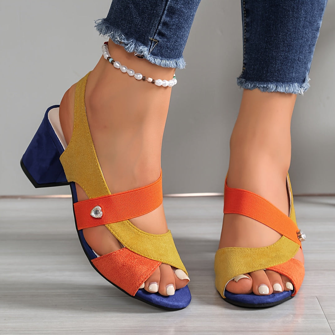 Cassia Block Sandal