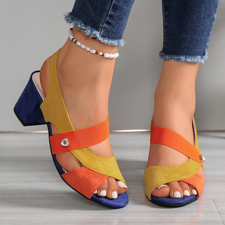 Cassia Block Sandal