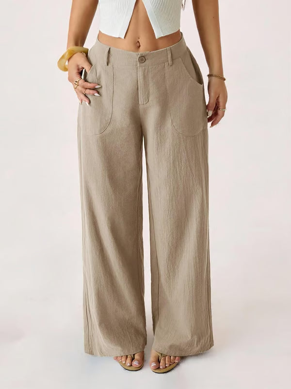 Palazzo Linen Pants