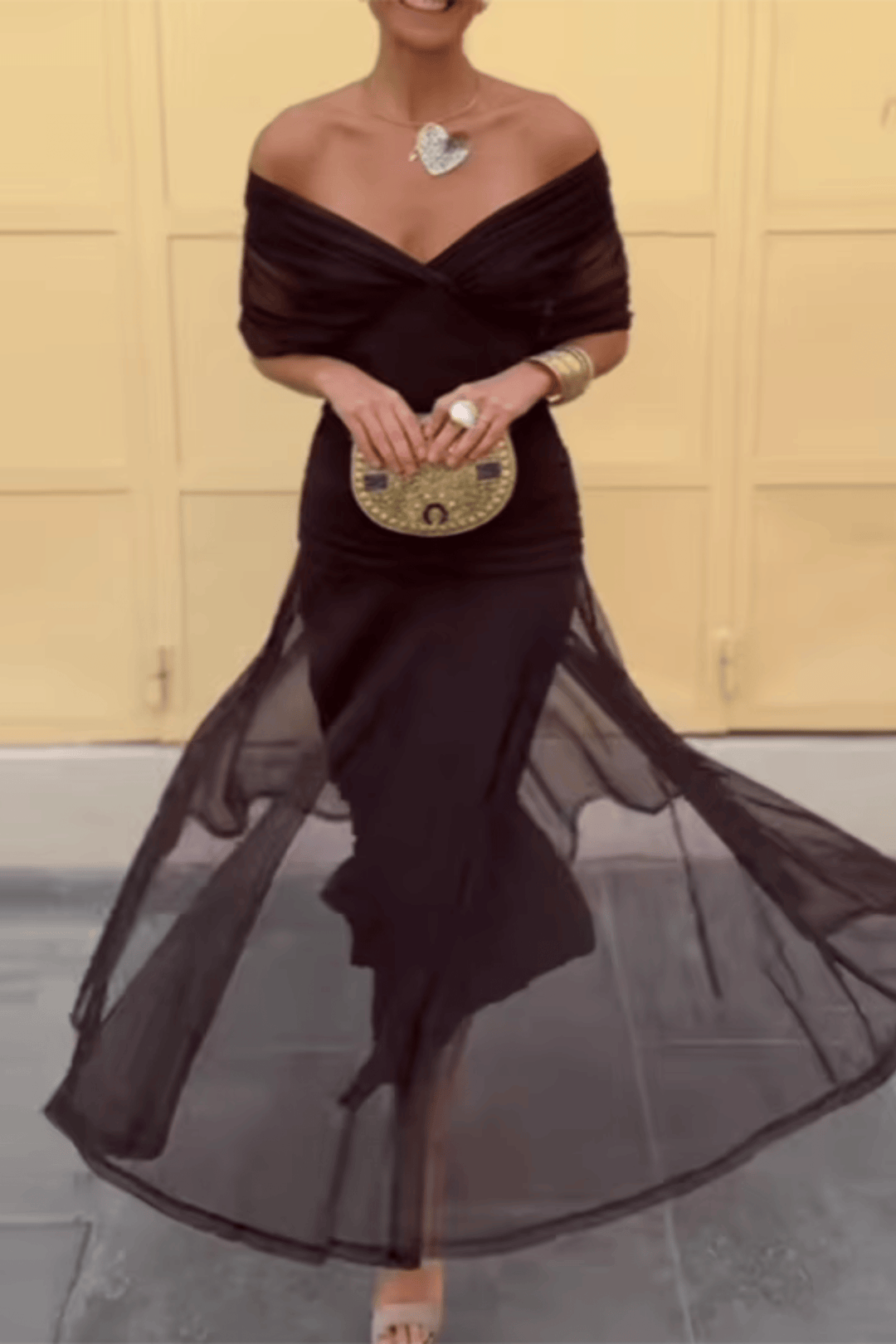 The Draped Occasion Maxi