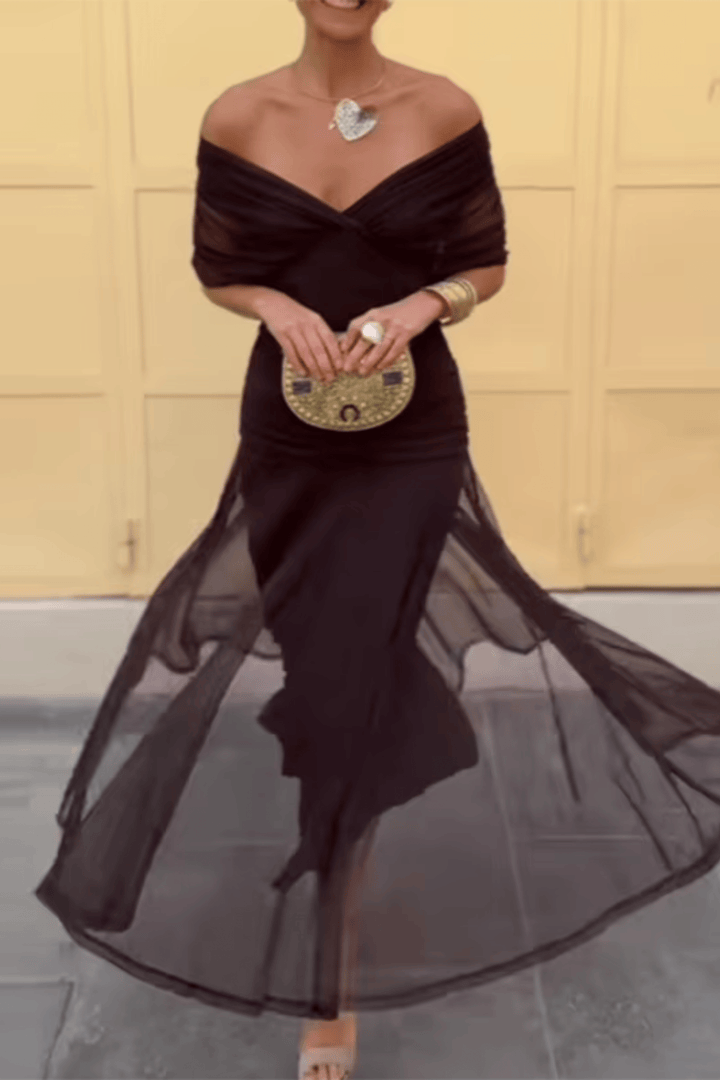 The Draped Occasion Maxi