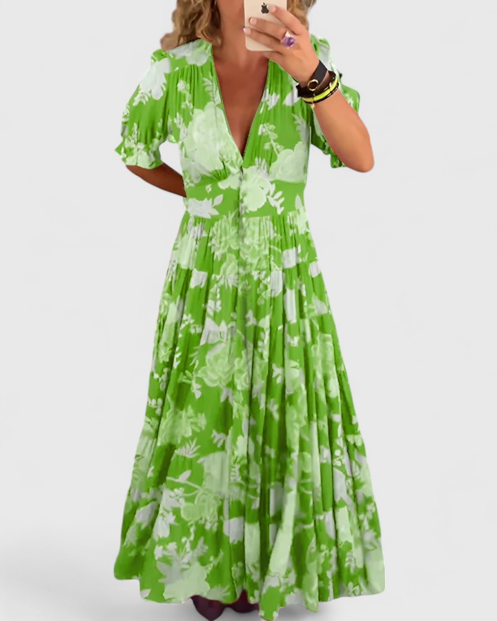 Florine Floral Maxi Dress