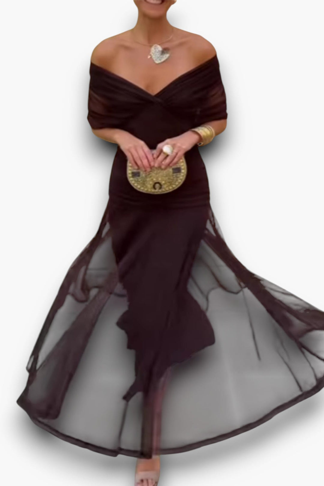 The Draped Occasion Maxi