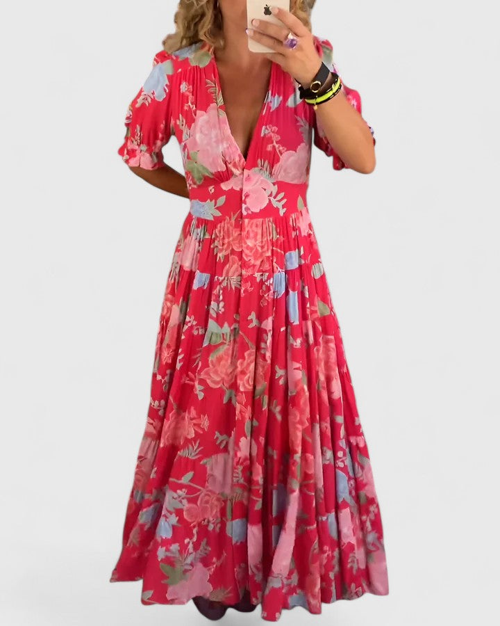 Florine Floral Maxi Dress