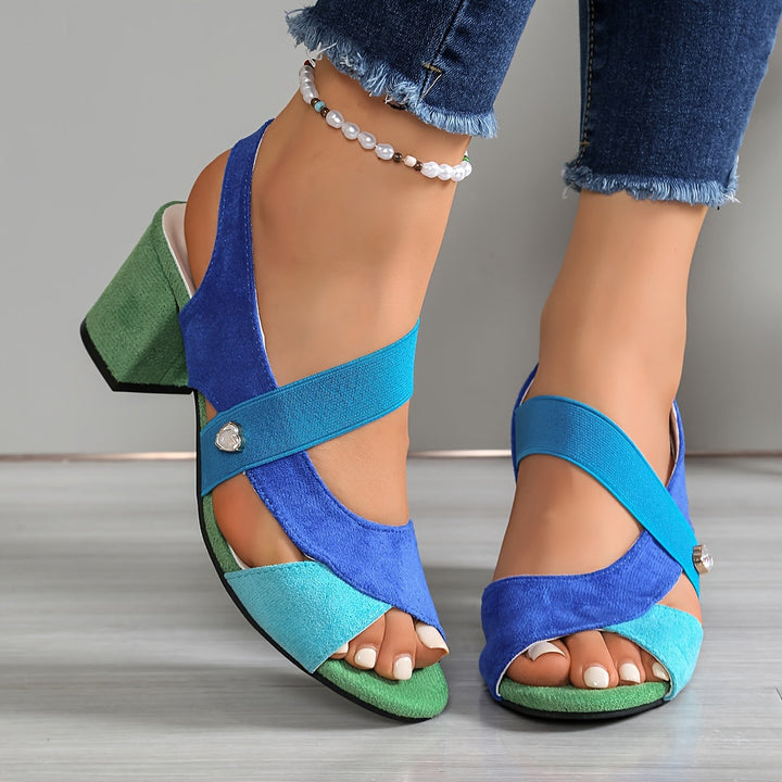 Cassia Block Sandal