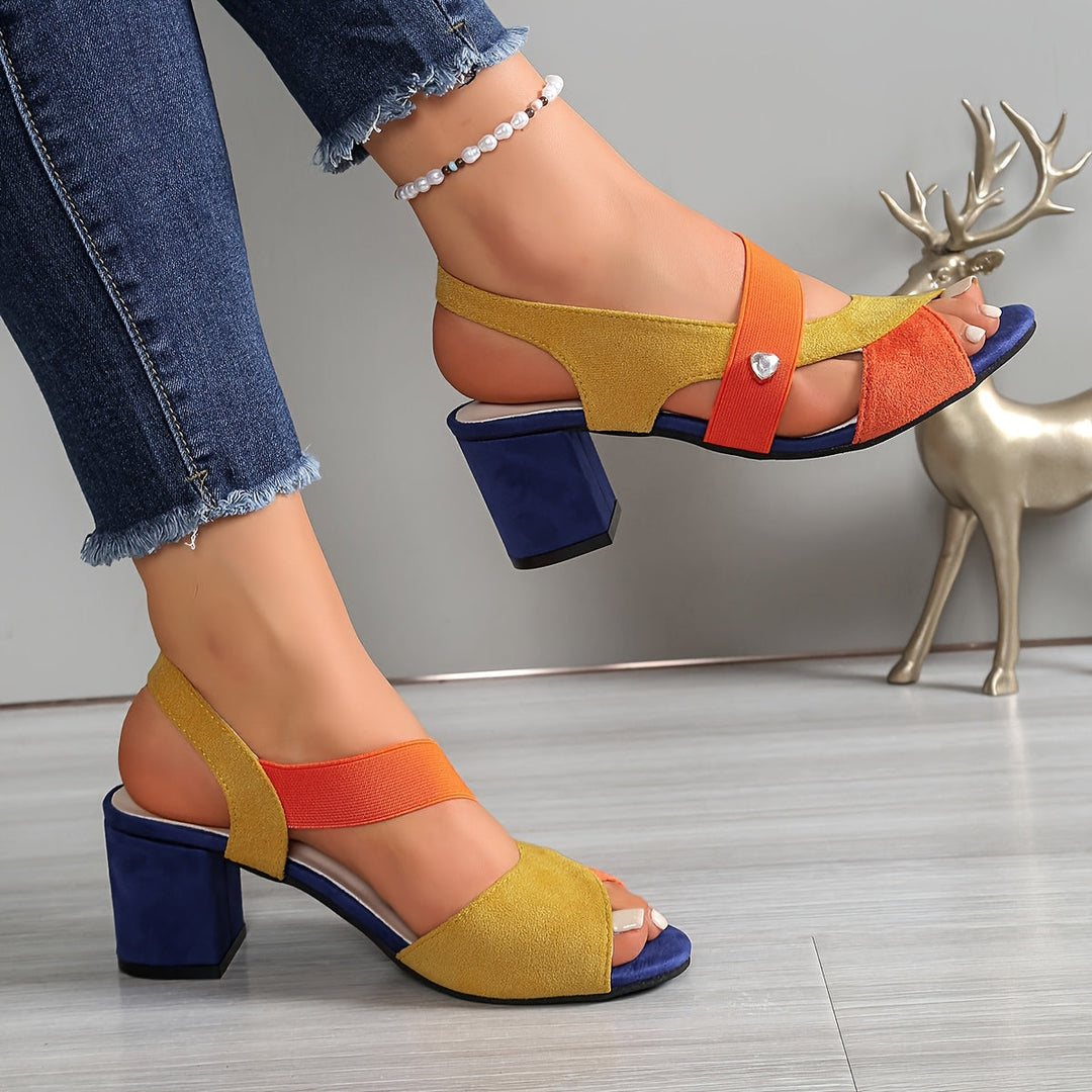 Cassia Block Sandal