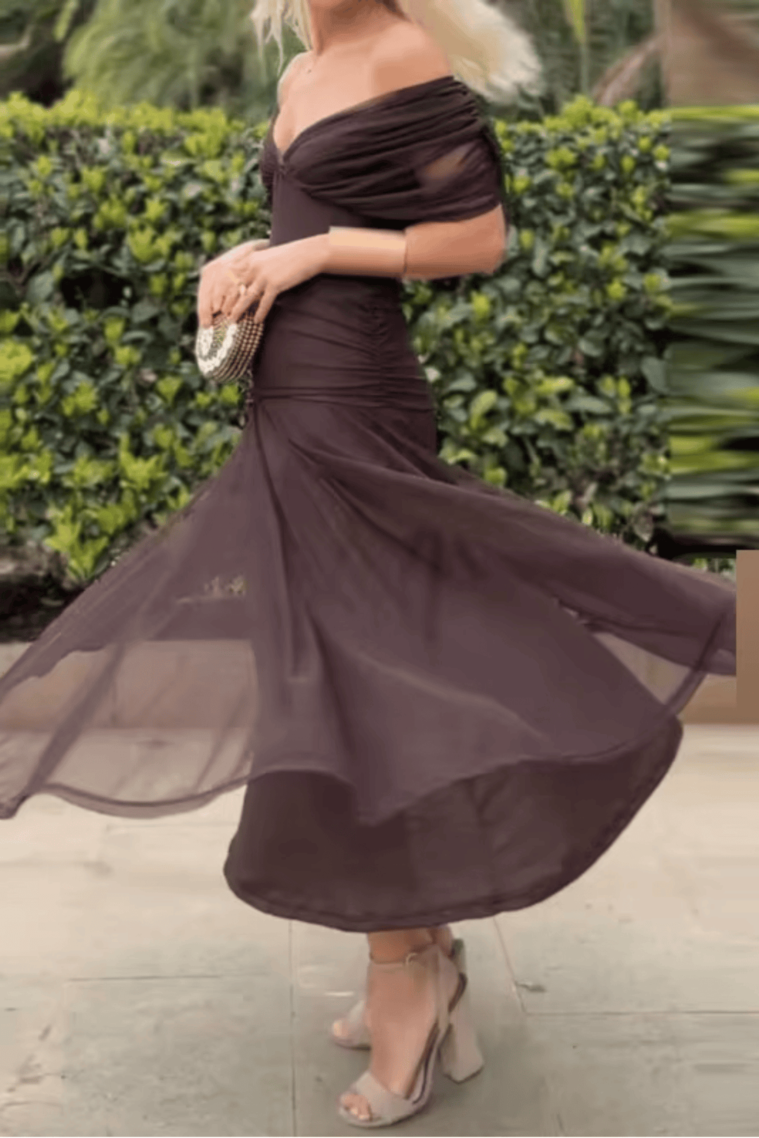 The Draped Occasion Maxi
