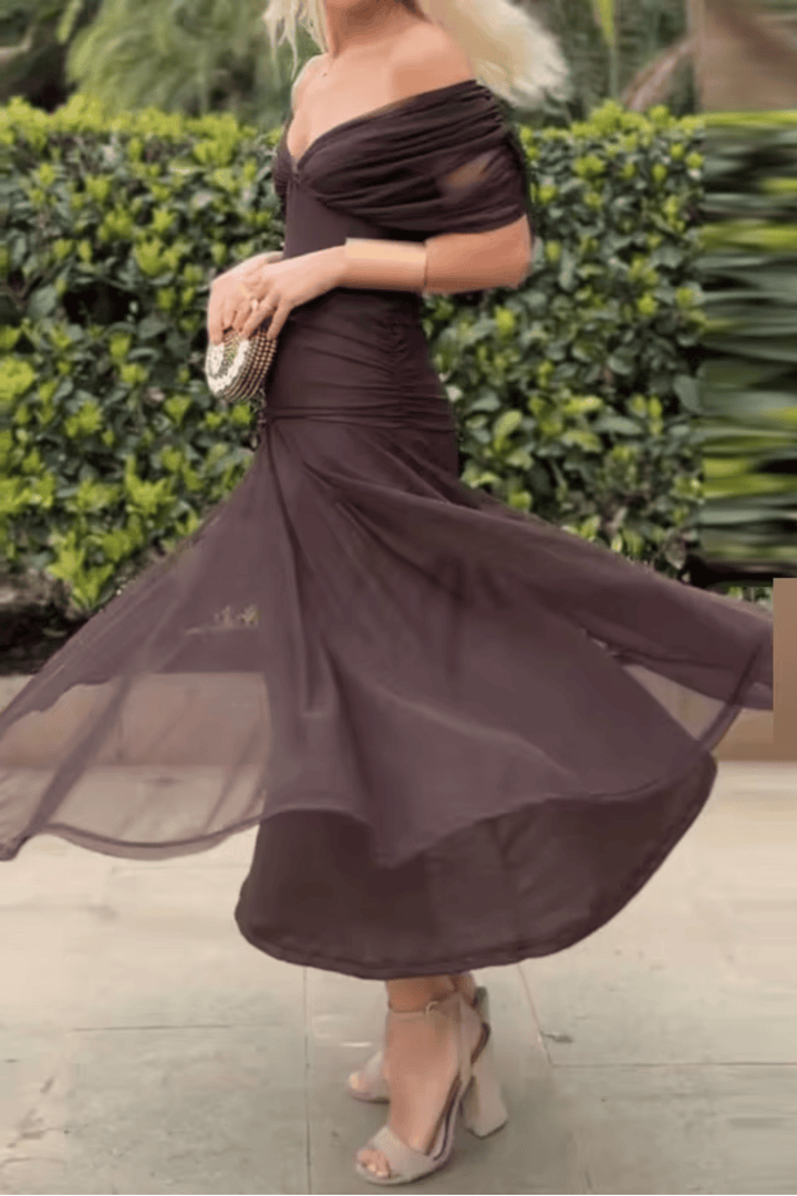 The Draped Occasion Maxi