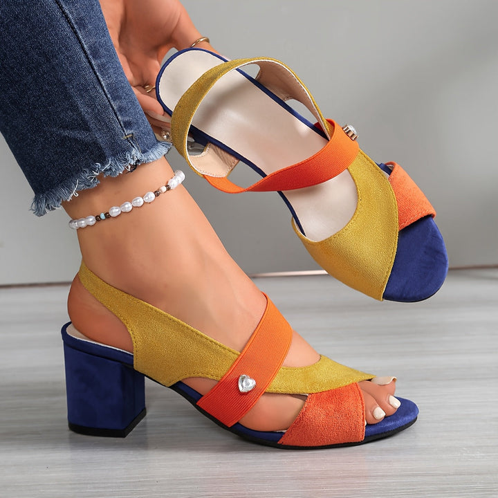 Cassia Block Sandal
