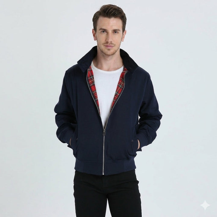 Elliot Kensington | Classic Harrington Jacket For Men