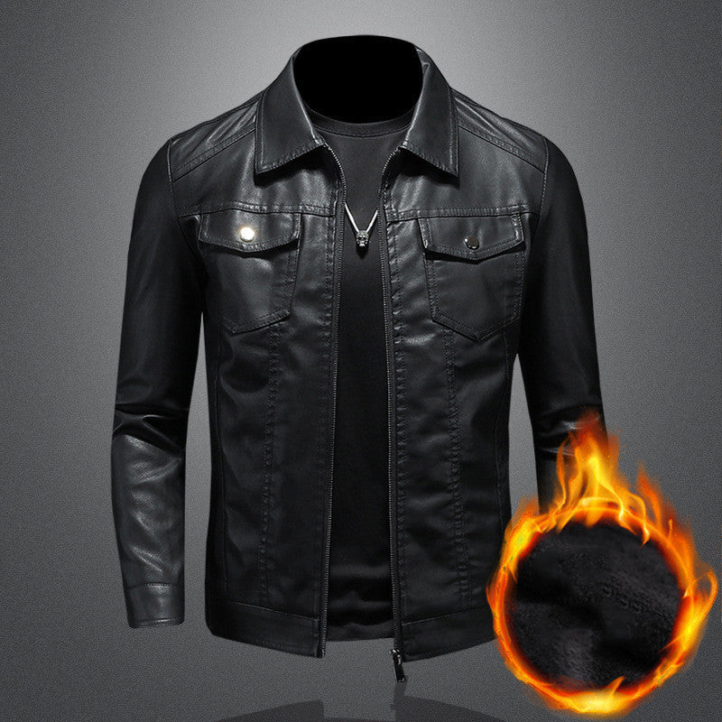 Dante Bellini | Premium Winter Leather Jacket For Men
