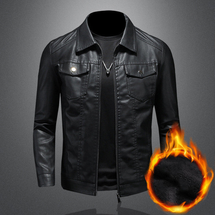 Dante Bellini | Premium Winter Leather Jacket For Men