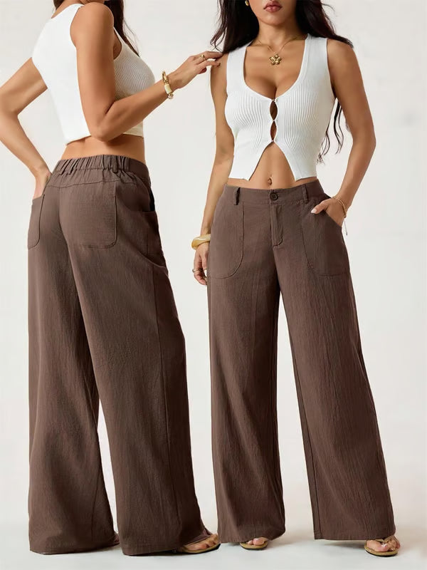 Palazzo Linen Pants