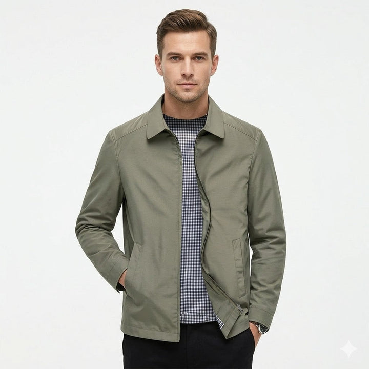 Enzo Bellini | Lightweight Zip Jacket For Men