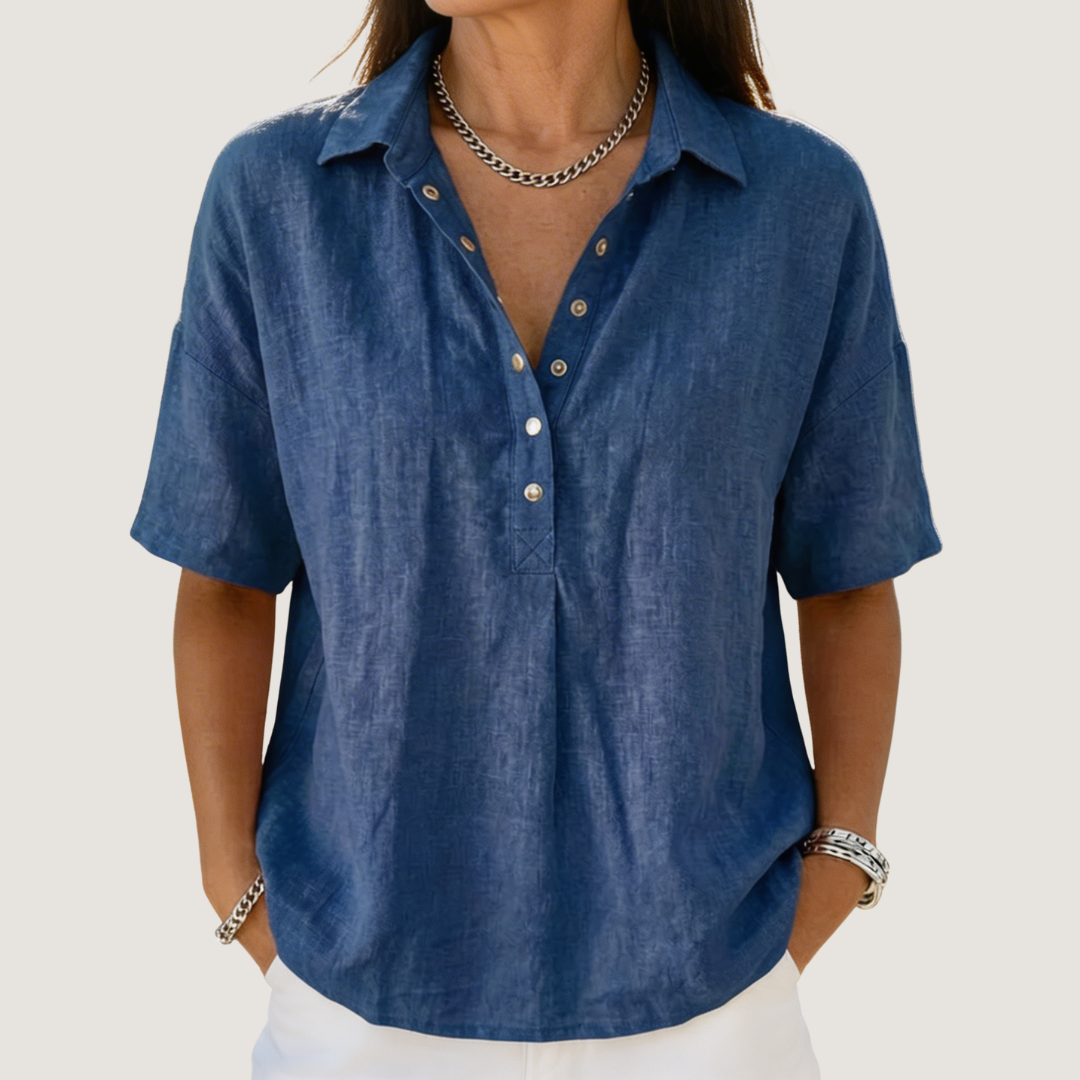 TARA | Collared Blouse